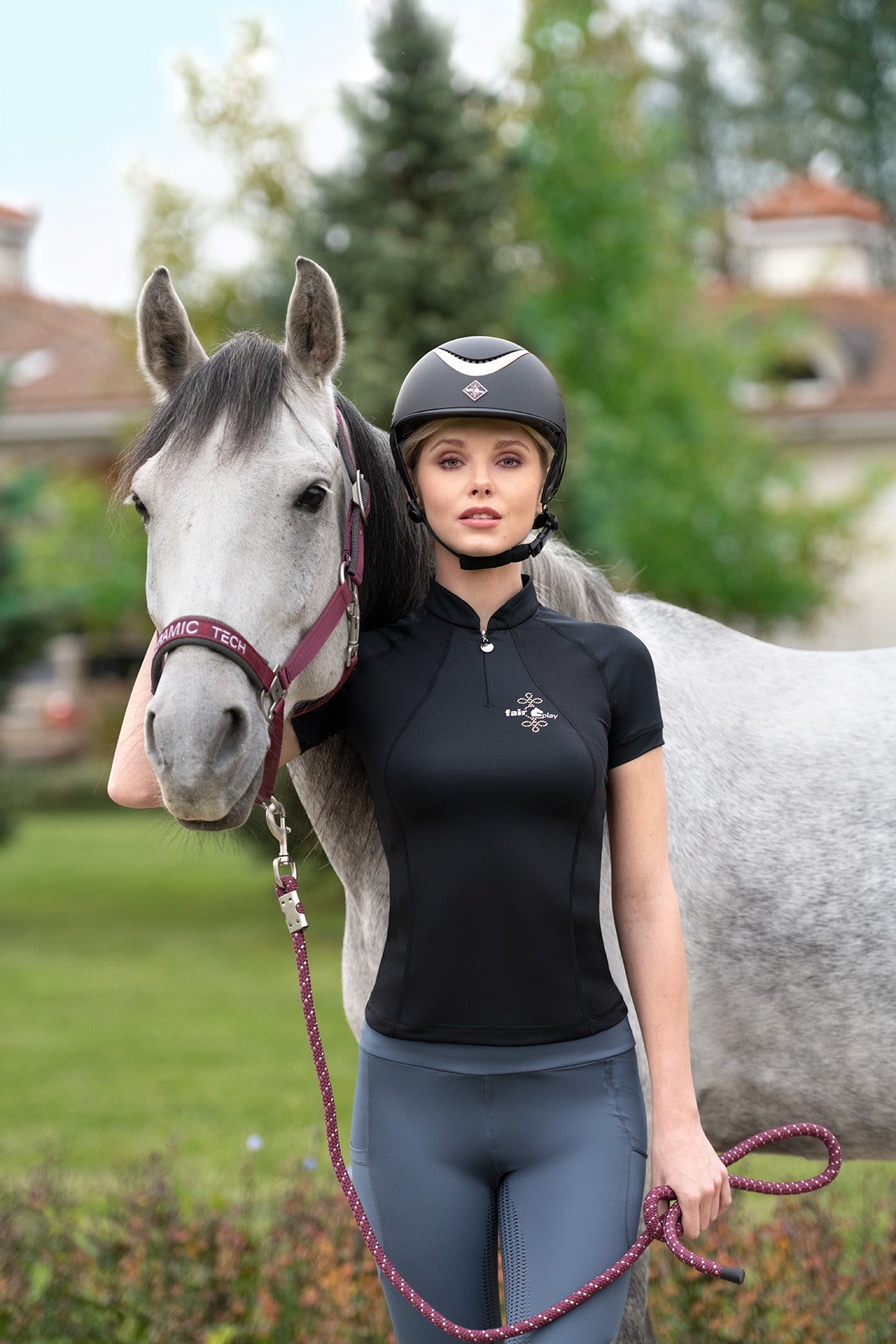 Fair Play "Paula" Short Sleeve Riding Shirt - 7 Colors - Fair Play - Equiluxe Tack