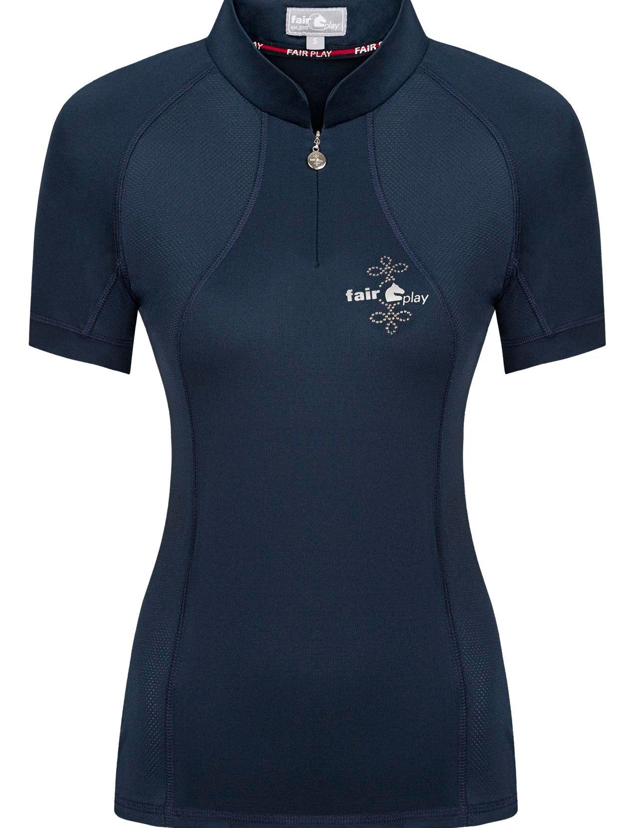 Fair Play "Paula" Short Sleeve Riding Shirt - 7 Colors - Fair Play - Equiluxe Tack