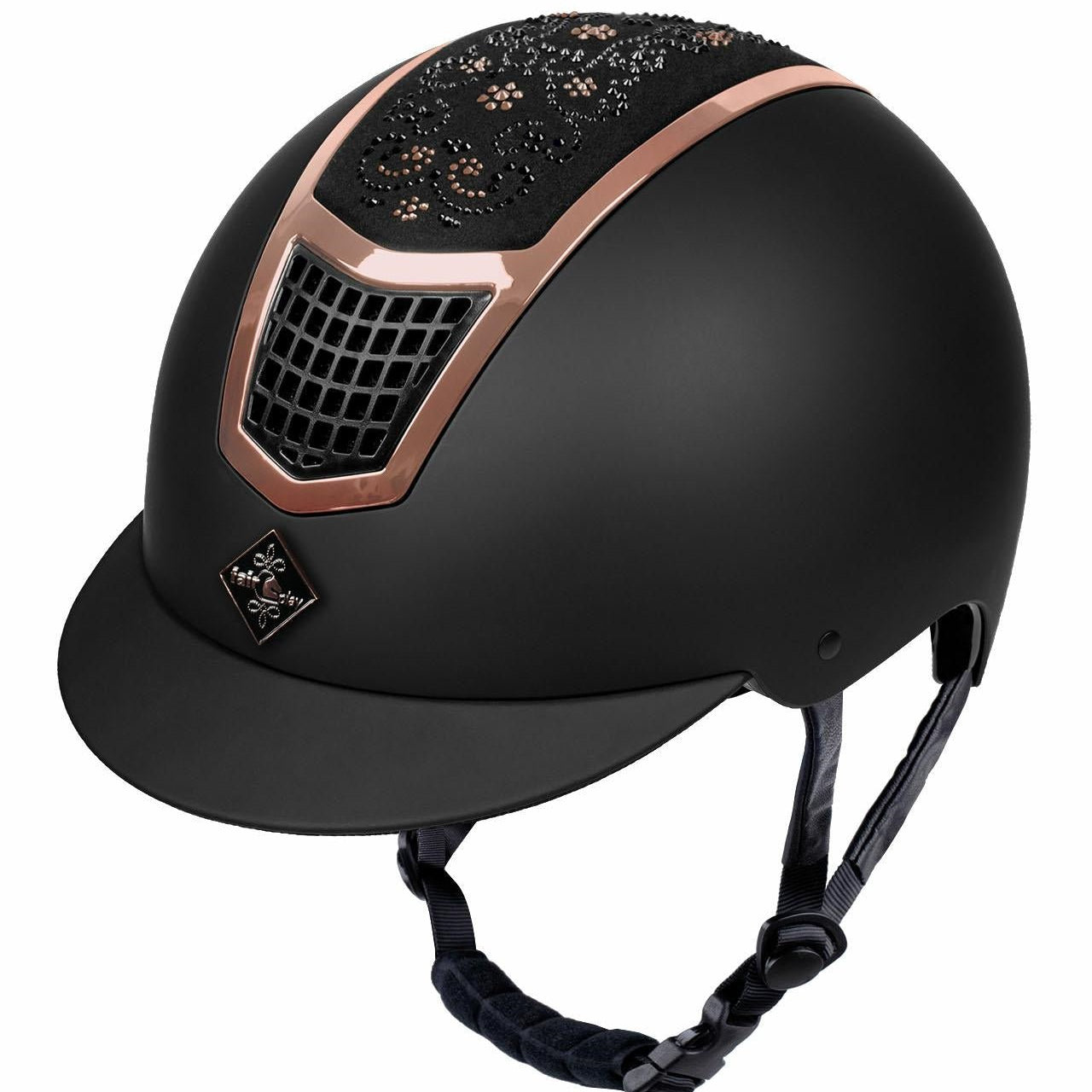 Fair Play "Quantinum Chic 2.0" Crystal Top Riding Helmet - Fair Play - Equiluxe Tack