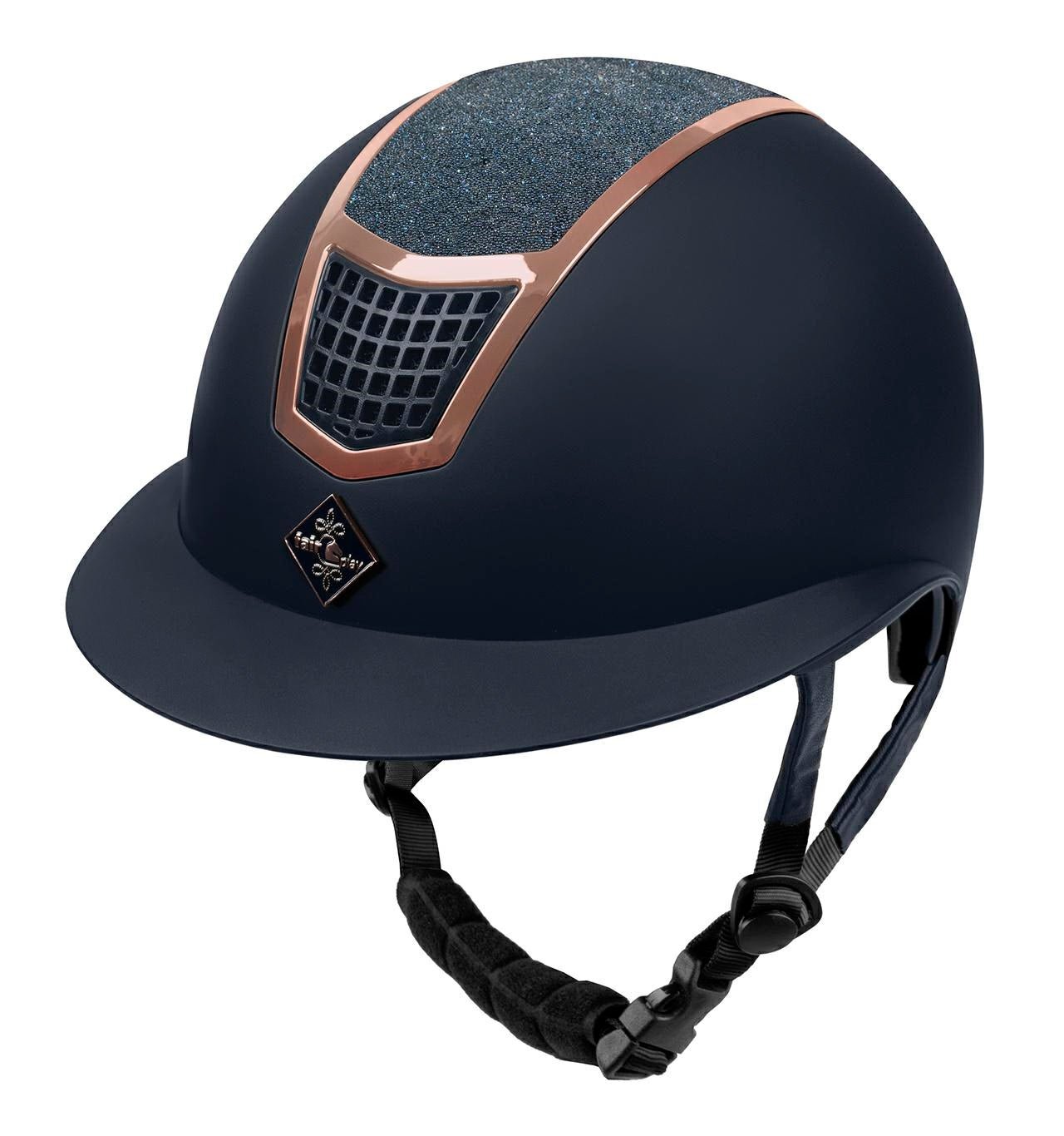 Fair Play "Quantinum Eclipse" Rose Gold Glitter Riding Helmet - Fair Play - Equiluxe Tack