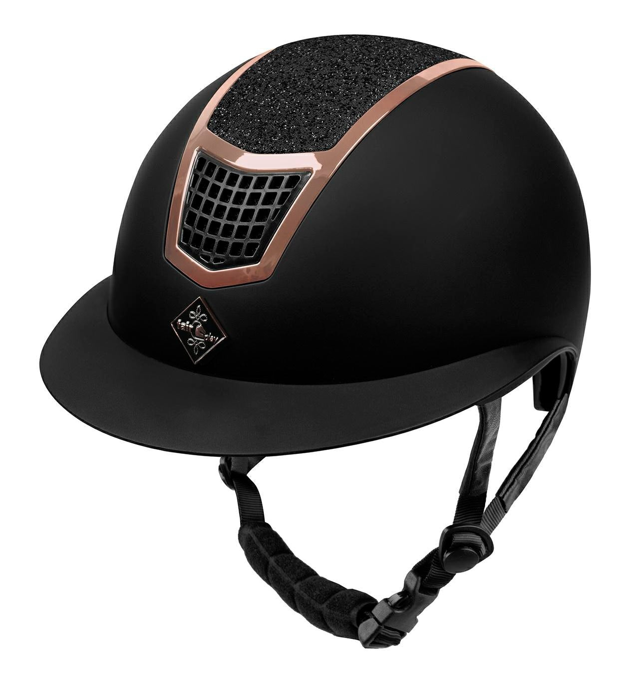 Fair Play "Quantinum Eclipse" Wide Brim Glitter Top Riding Helmet - Fair Play - Equiluxe Tack