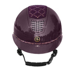 Fair Play "Quantinum Spotlight" Shiny Wide Brim Riding Helmet - Rose Gold - Fair Play - Equiluxe Tack