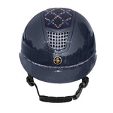 Fair Play "Quantinum Spotlight" Shiny Wide Brim Riding Helmet - Rose Gold - Fair Play - Equiluxe Tack