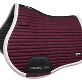 Fair Play "Quartz Ceramic" Plum Saddle Pad - Jump, Close Contact & Dressage - Fair Play - Equiluxe Tack