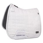 Fair Play "Quartz Ceramic" White Saddle Pad - Jump, Dressage & Close Contact - Fair Play - Equiluxe Tack