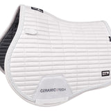 Fair Play "Quartz Ceramic" White Saddle Pad - Jump, Dressage & Close Contact - Fair Play - Equiluxe Tack