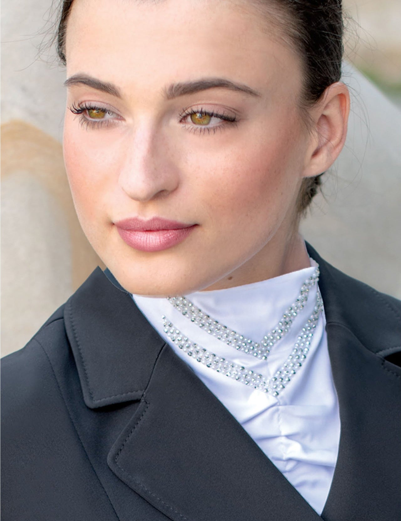 Fair Play "Queen" Ready Tied Stock Tie - White - Fair Play - Equiluxe Tack