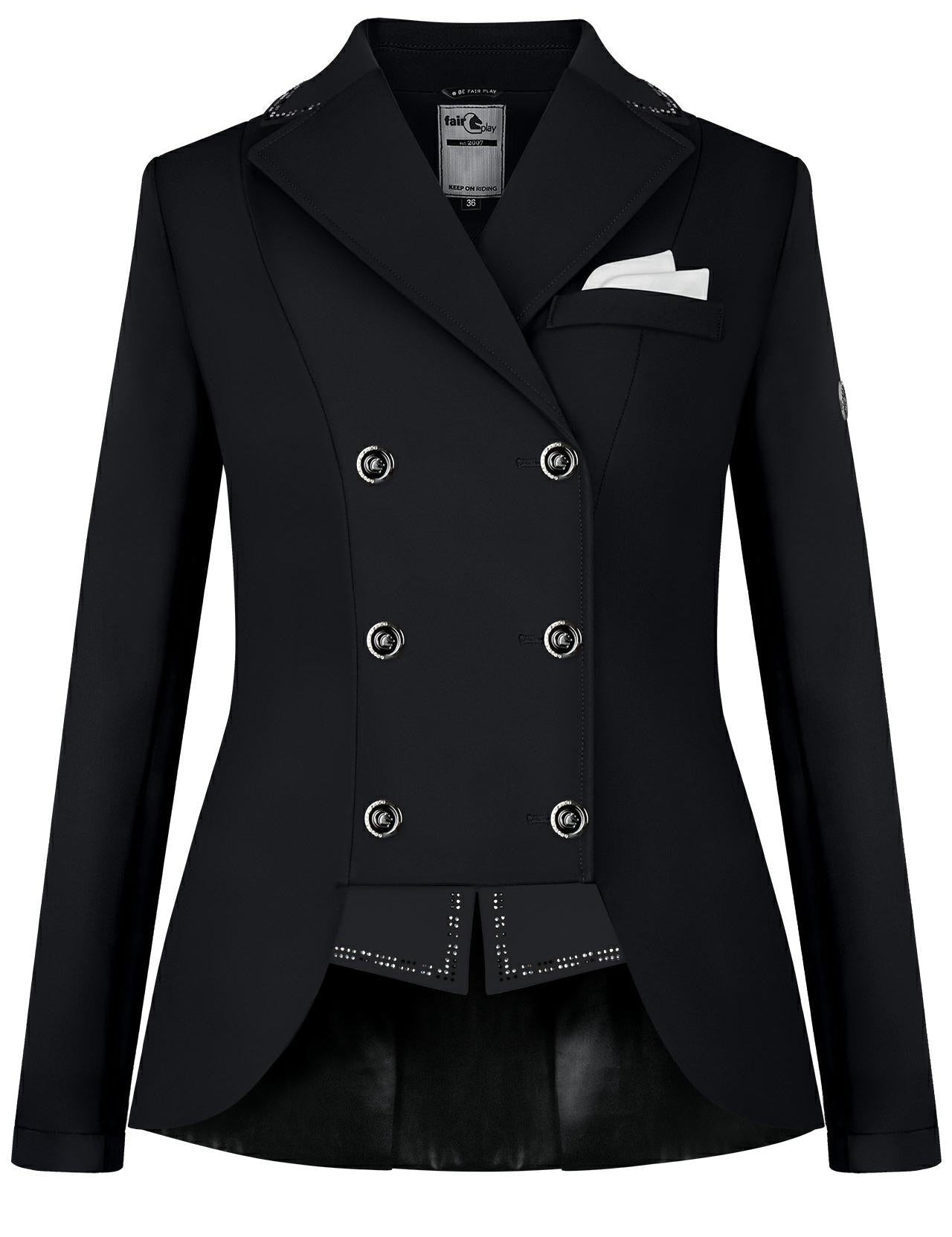 Fair Play "Reiko" Dressage Short Tailcoat - 4 Colors - Fair Play - Equiluxe Tack