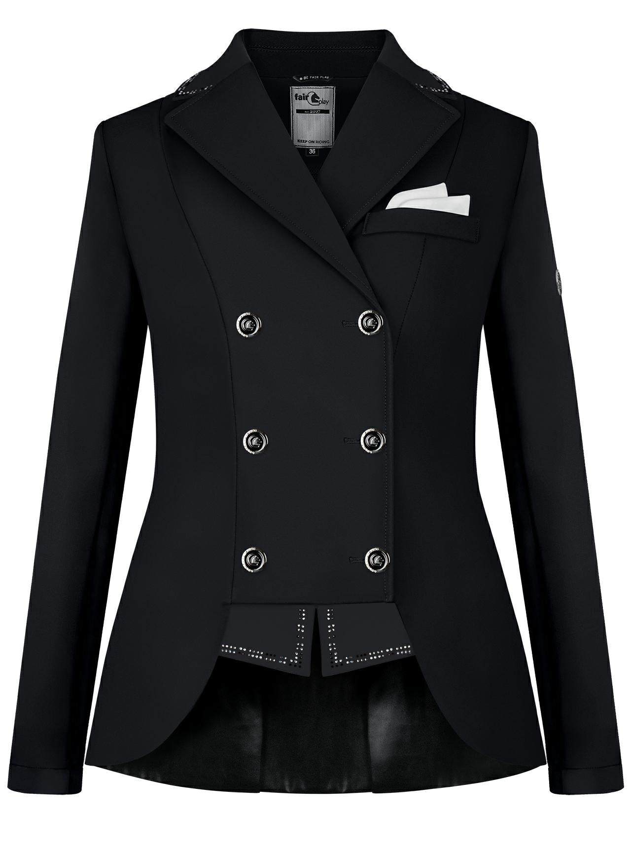 Fair Play "Reiko" Dressage Short Tailcoat - 4 Colors - Fair Play - Equiluxe Tack