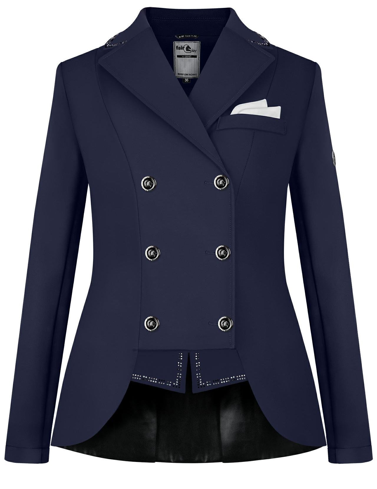 Fair Play "Reiko" Dressage Short Tailcoat - 4 Colors - Fair Play - Equiluxe Tack