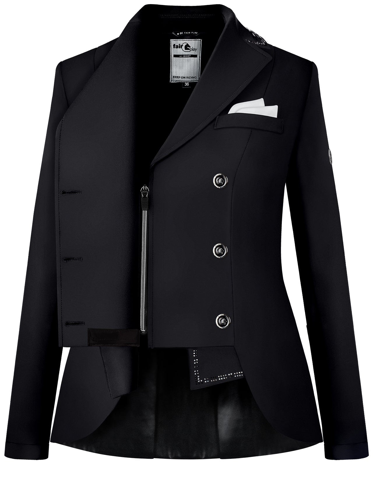 Fair Play "Reiko" Dressage Short Tailcoat - 4 Colors - Fair Play - Equiluxe Tack