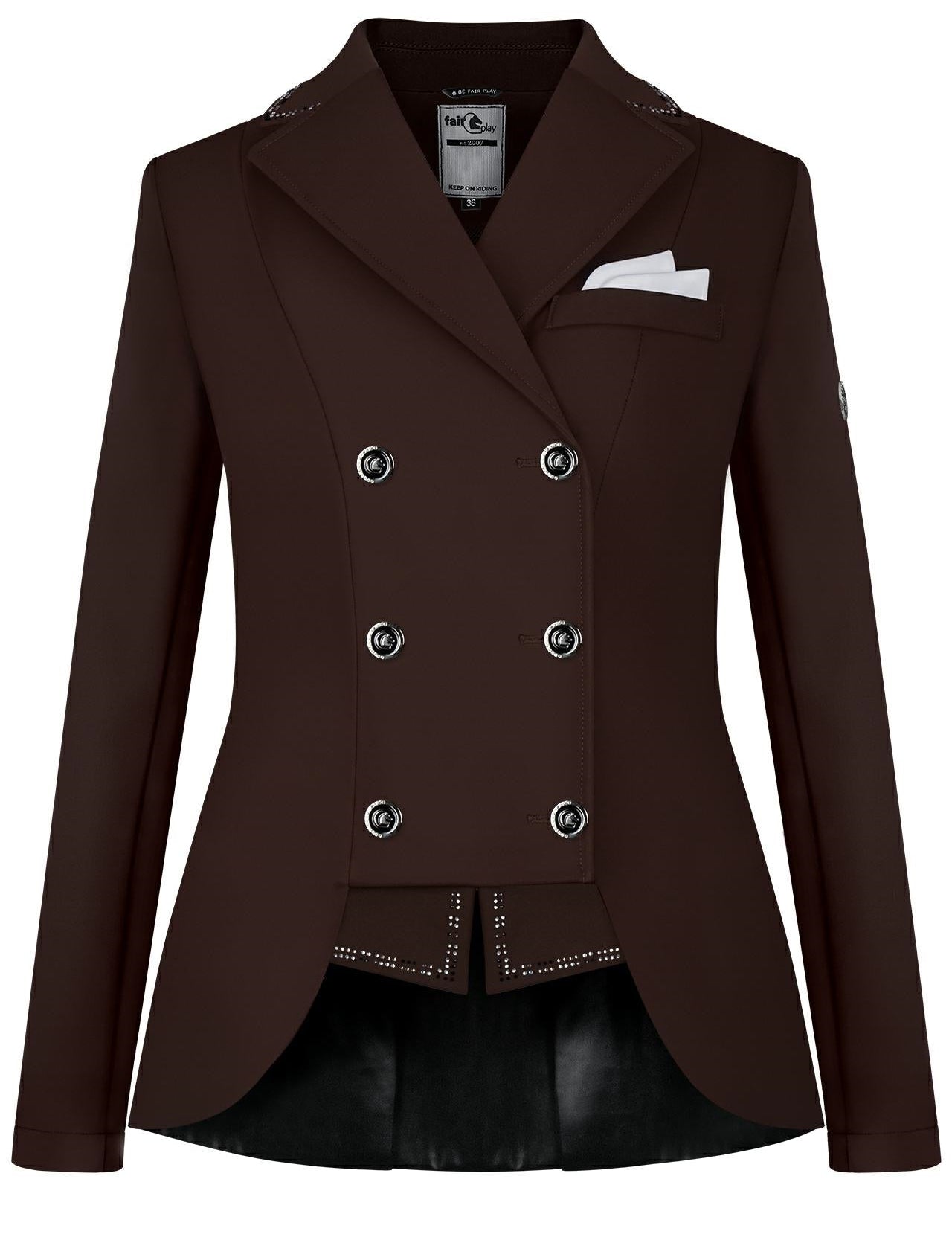 Fair Play "Reiko" Dressage Short Tailcoat - 4 Colors - Fair Play - Equiluxe Tack