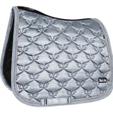 Fair Play Silver Suede Saddle Pad - Dressage & Jump - Fair Play - Equiluxe Tack