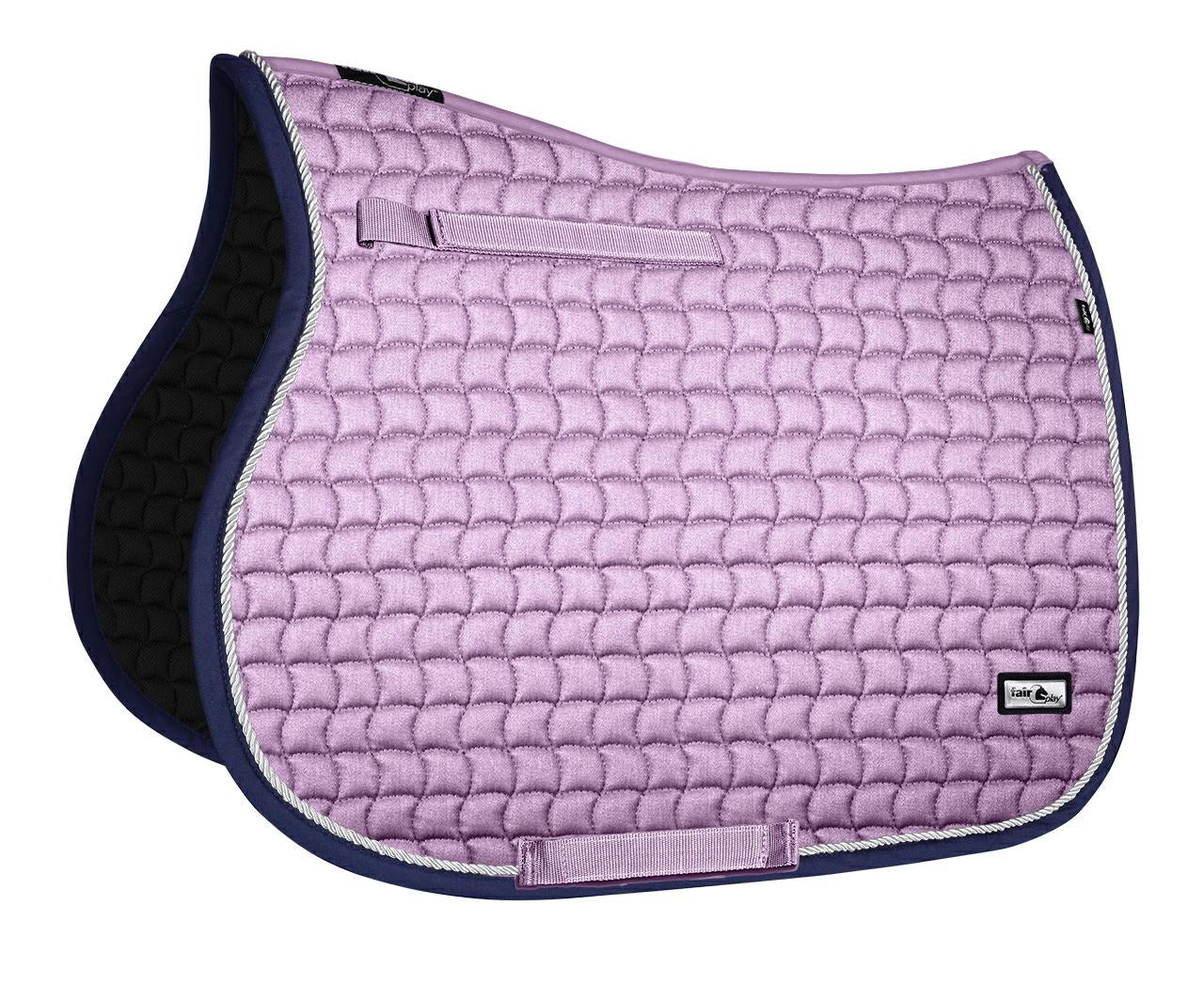 Fair Play "Sirius" Lavender & Blue Saddle Pad - Jump, Close Contact & Dressage - Fair Play - Equiluxe Tack