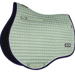 Fair Play "Sirius" Mint & Navy Saddle Pad - Jump, Close Contact & Dressage - Fair Play - Equiluxe Tack