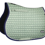 Fair Play "Sirius" Mint & Navy Saddle Pad - Jump, Close Contact & Dressage - Fair Play - Equiluxe Tack