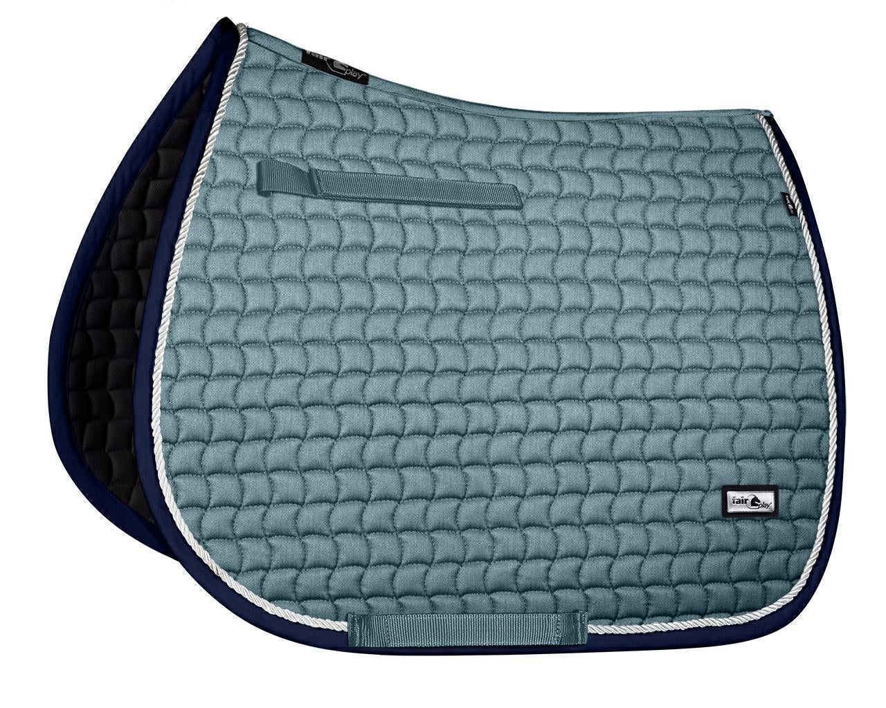 Fair Play "Sirius" Storm Green All Purpose Saddle Pad - Fair Play - Equiluxe Tack