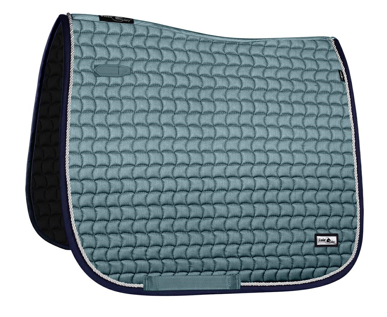 Fair Play "Sirius" Storm Green Dressage Saddle Pad - Fair Play - Equiluxe Tack