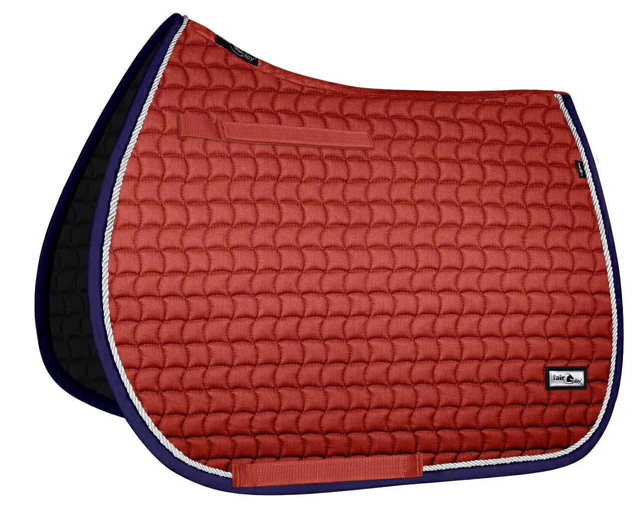 Fair Play "Sirius" Terra Red PONY Saddle Pad - Fair Play - Equiluxe Tack