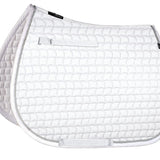 Fair Play "Sirius" White Saddle Pad - Jump, Close Contact & Dressage - Fair Play - Equiluxe Tack