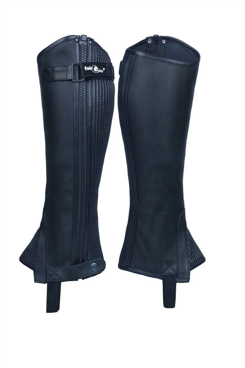 Fair Play Standard Leather Half Chaps - Fair Play - Equiluxe Tack