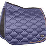 Fair Play Steel Blue Rose Gold "Azuryt Ceramic" Jump & Dressage Saddle Pad - Fair Play - Equiluxe Tack