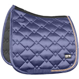 Fair Play Steel Blue Rose Gold "Azuryt Ceramic" Jump & Dressage Saddle Pad - Fair Play - Equiluxe Tack