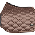 Fair Play Taupe Rose Gold "Azuryt Ceramic" Jump & Dressage Saddle Pad - Fair Play - Equiluxe Tack