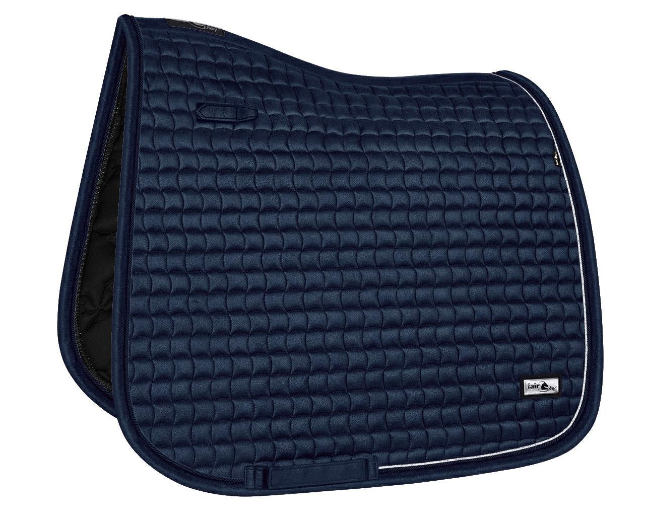 Fair Play "Wavellite" Navy Saddle Pad - Jump, Close Contact & Dressage - Fair Play - Equiluxe Tack