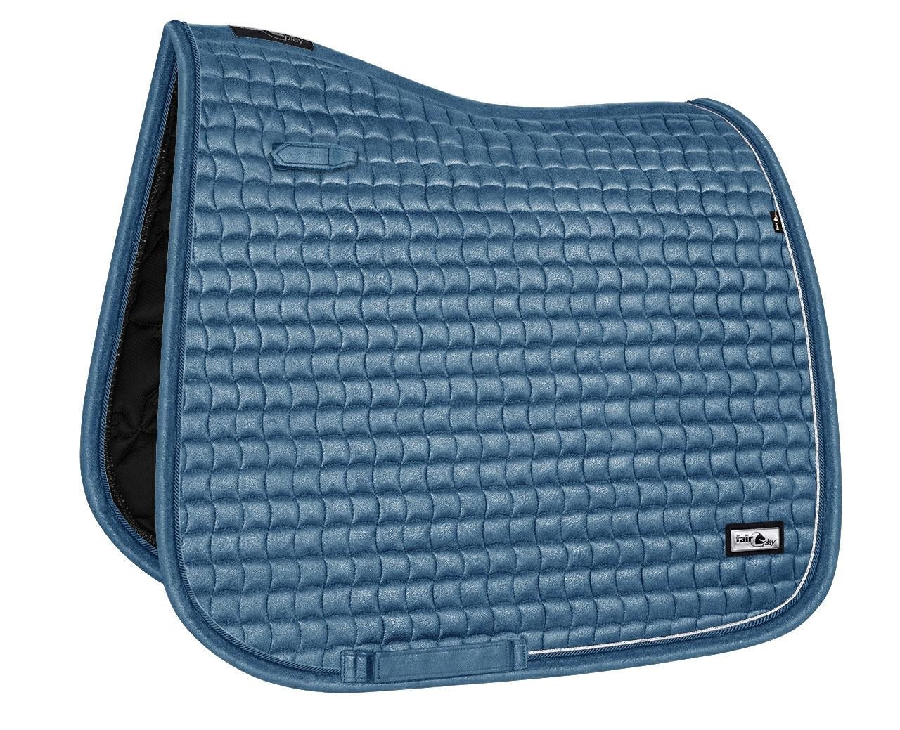 Fair Play "Wavellite" Pastel Blue Saddle Pad - Jump, Close Contact & Dressage - Fair Play - Equiluxe Tack