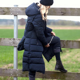 Fair Play Women's "Sia" Long Riding Puffer Trainer's Coat - Fair Play - Equiluxe Tack