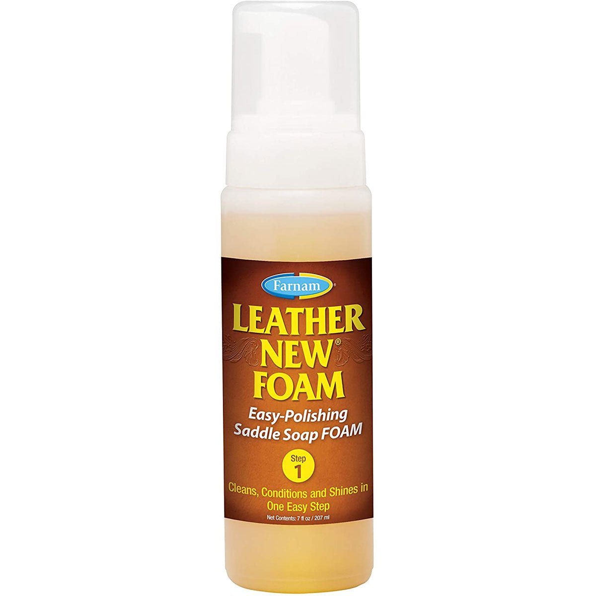 Farnam Leather New Foam Saddle Soap 7 oz - Equiluxe Tack - Equiluxe Tack