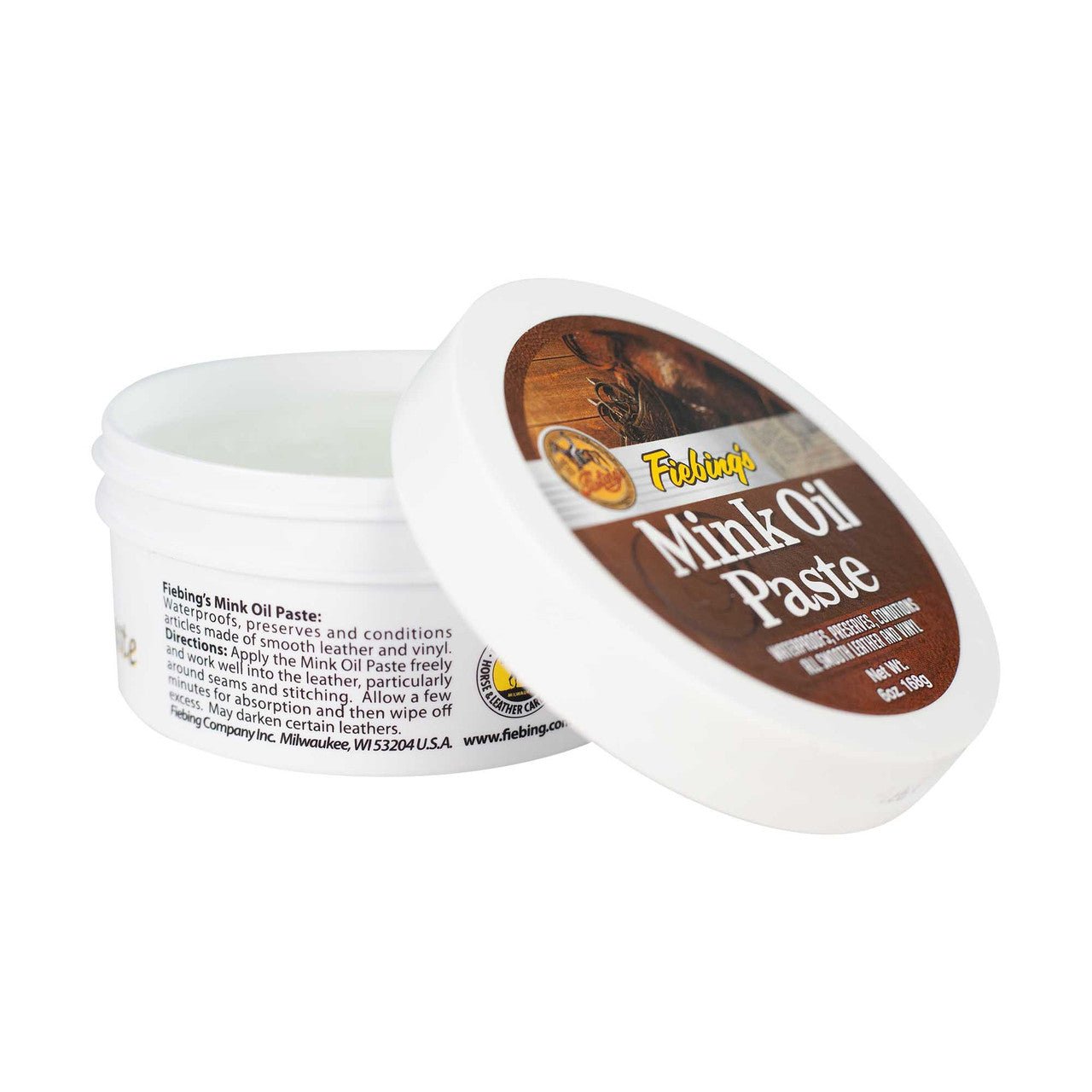 Fiebing's Mink Oil Paste 6 oz. - Equiluxe Tack - Equiluxe Tack