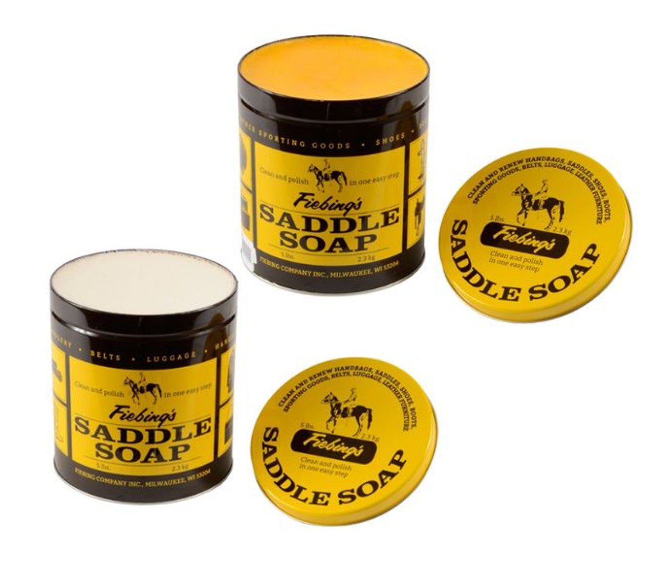Fiebing's Saddle Soap 5 lb - Equiluxe Tack - Equiluxe Tack