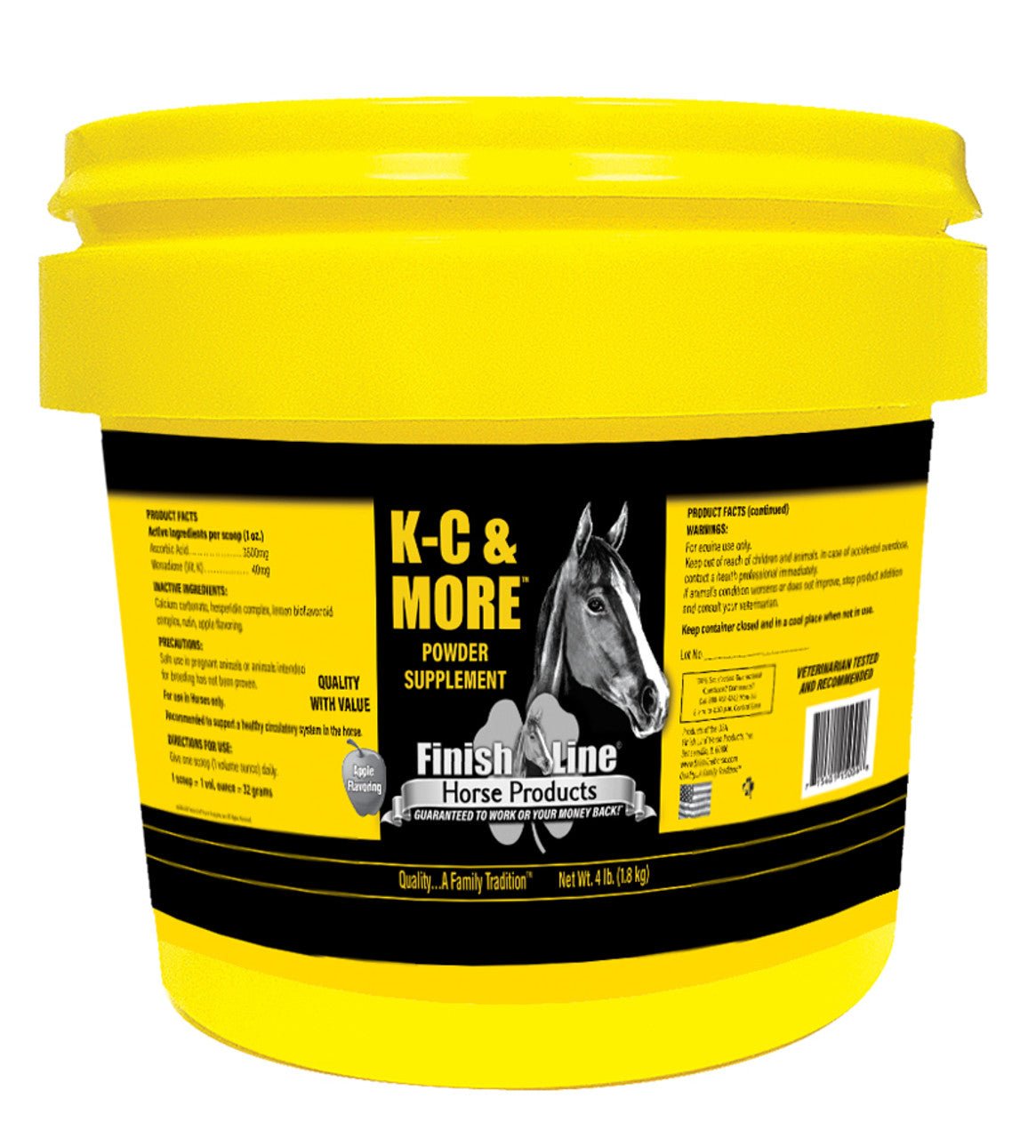 Finish Line® K - C & More™ 4 lb. - Finish Line - Equiluxe Tack