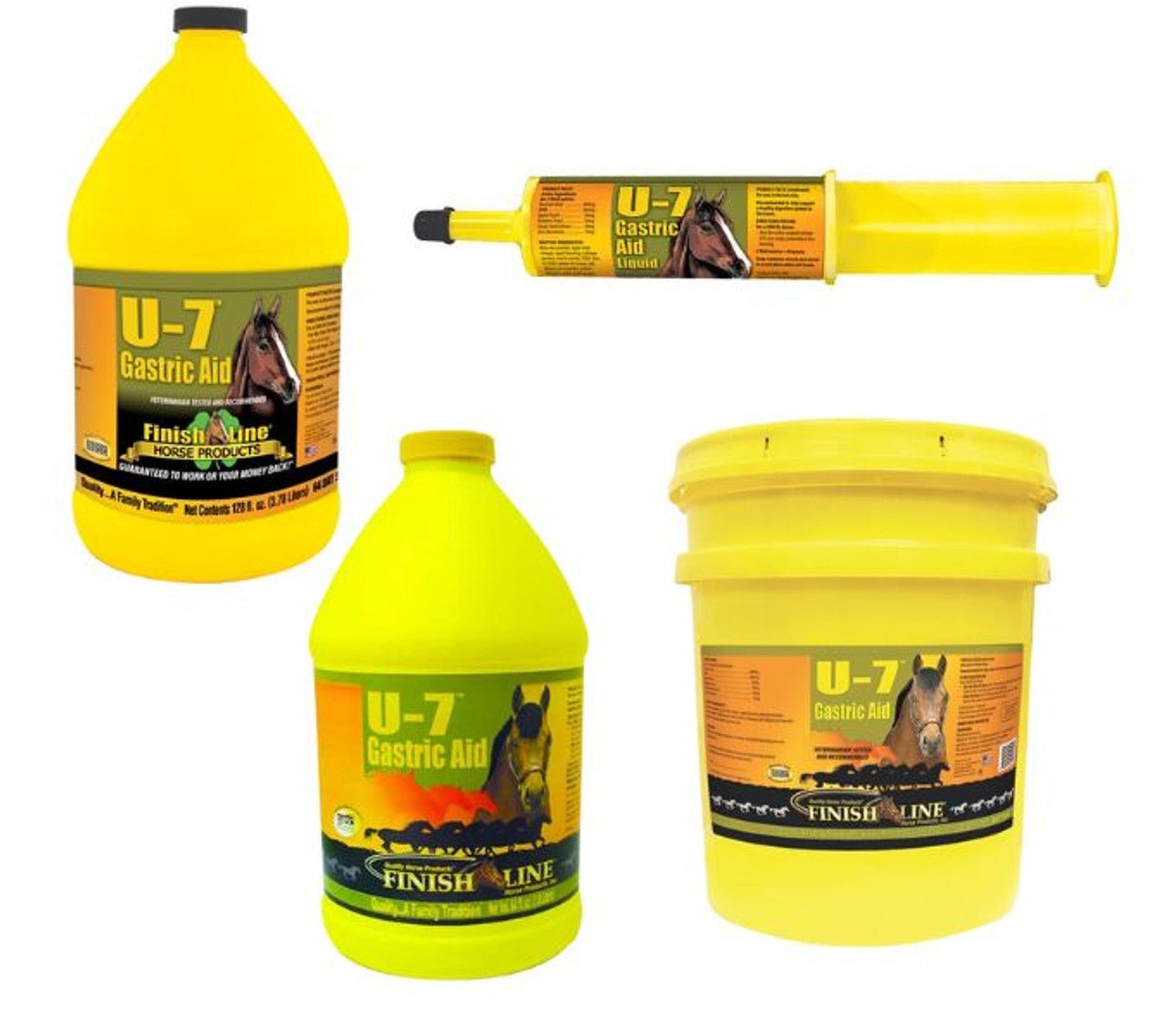 Finish Line® U - 7™ Gastric Aid Liquid - Finish Line - Equiluxe Tack
