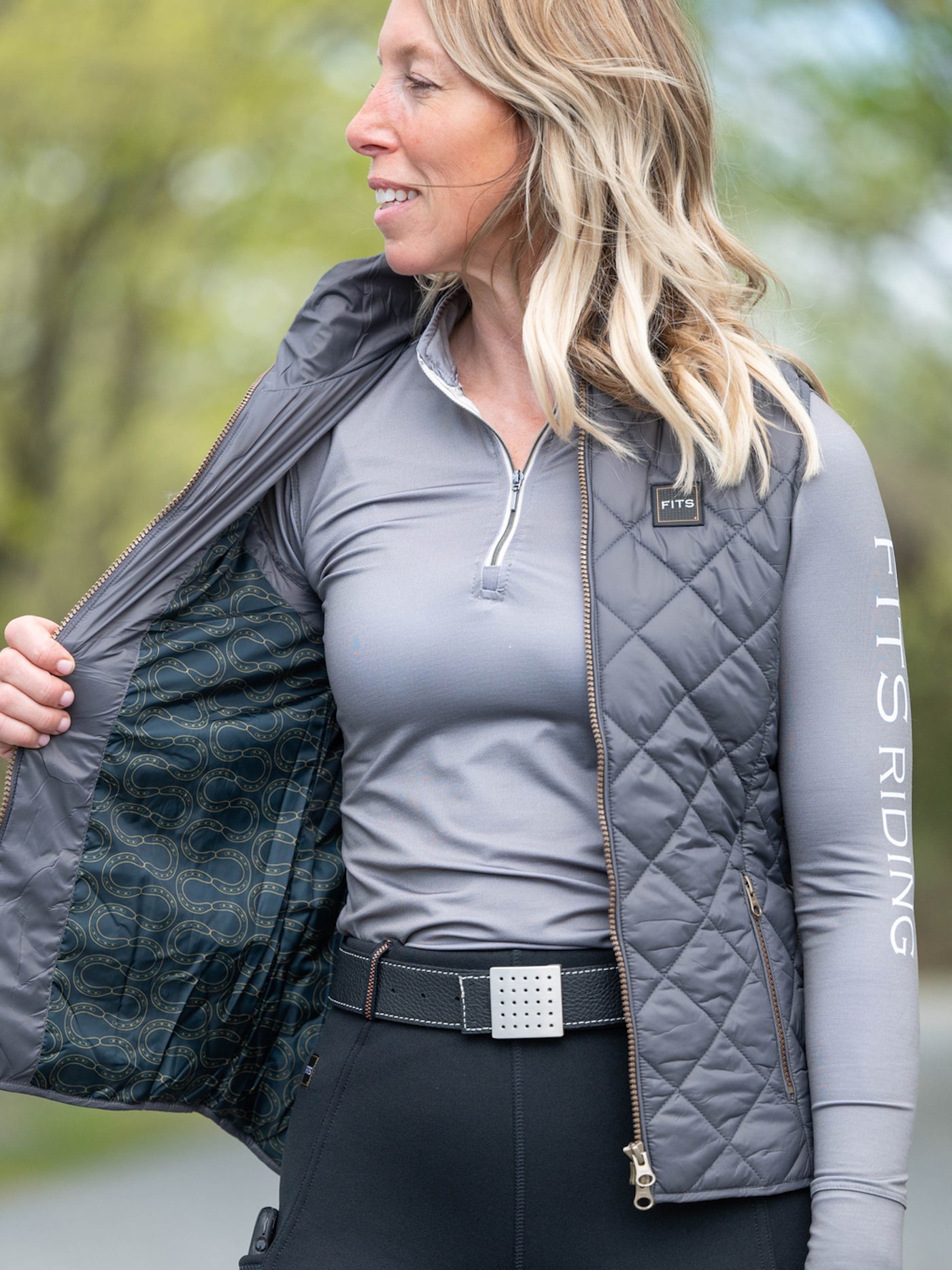 FITS Ainsley Quilted Vest - FITS Riding - Equiluxe Tack