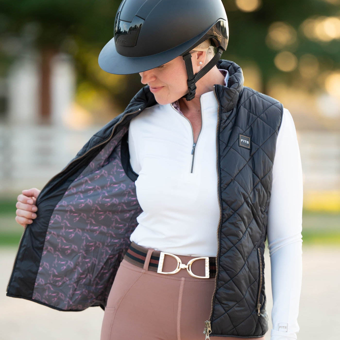 FITS Ainsley Quilted Vest - FITS Riding - Equiluxe Tack