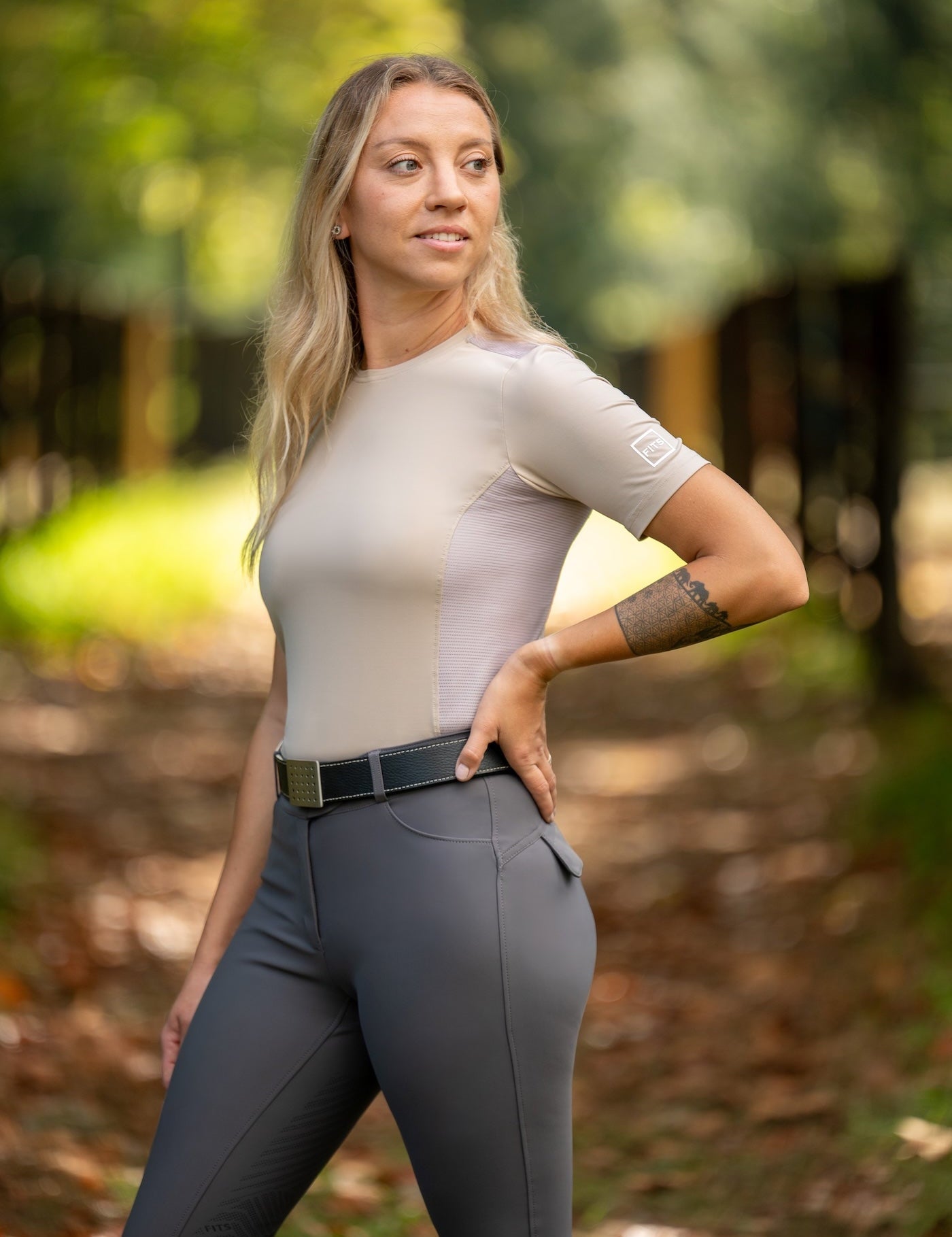 FITS Balance Crew Neck Short Sleeve - FITS Riding - Equiluxe Tack