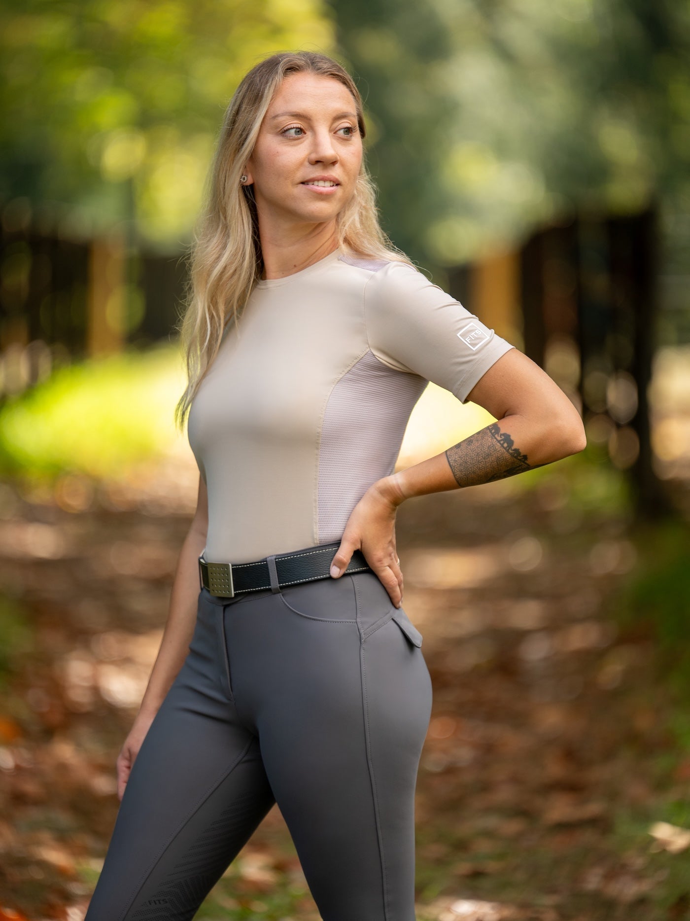 FITS Balance Crew Neck Short Sleeve - FITS Riding - Equiluxe Tack