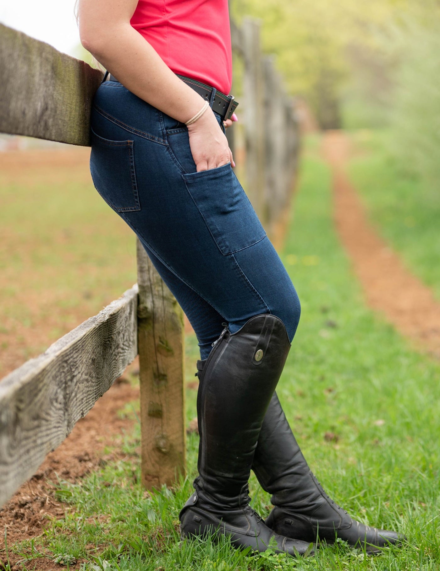 FITS Denim Full Seat Tread Breech - FITS Riding - Equiluxe Tack