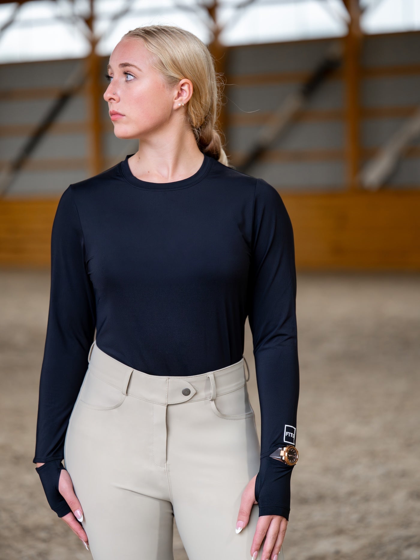 FITS Ivy Crew Neck Winter Long Sleeve - FITS Riding - Equiluxe Tack