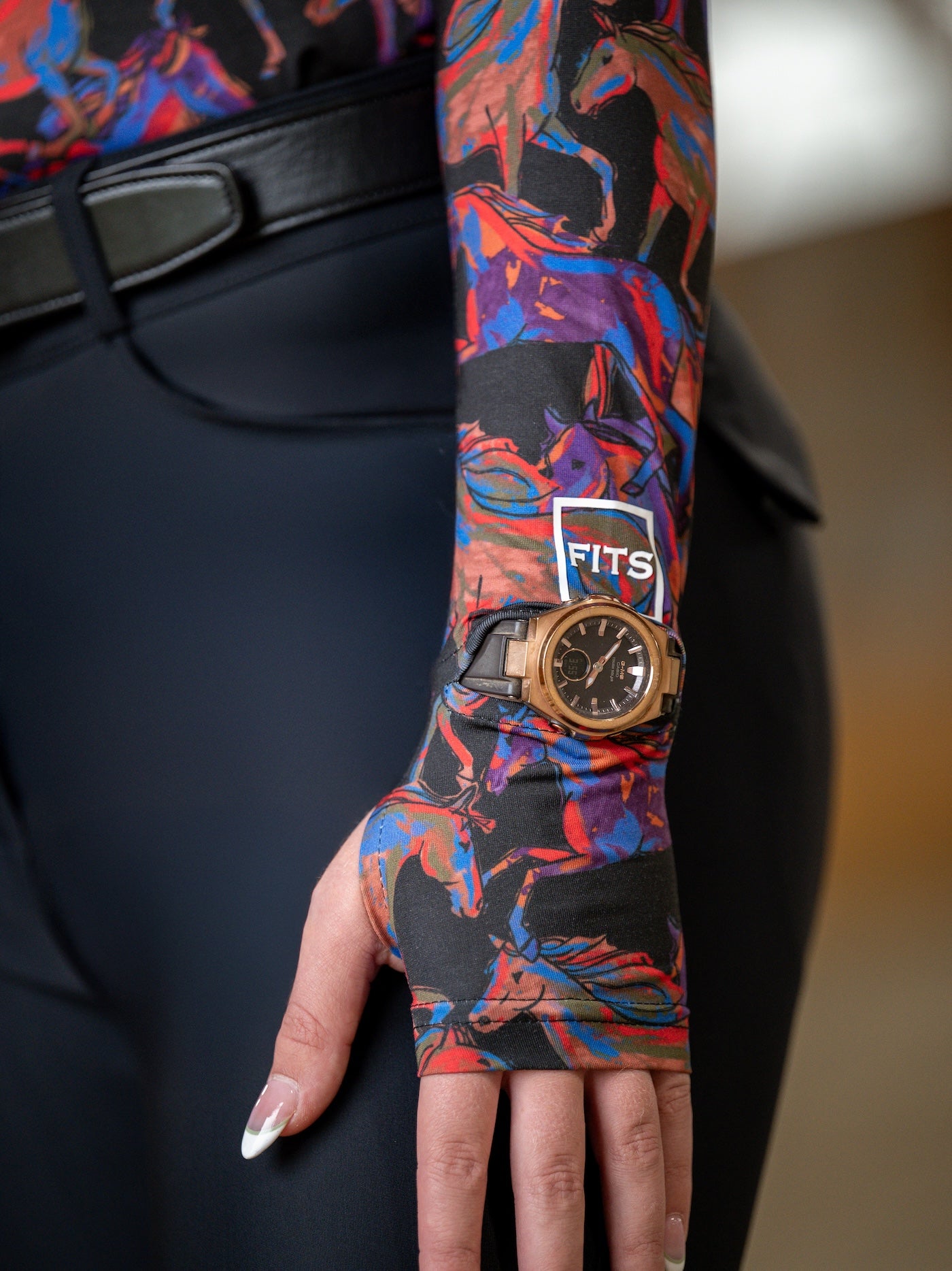 FITS Ivy Crew Neck Winter Long Sleeve - FITS Riding - Equiluxe Tack