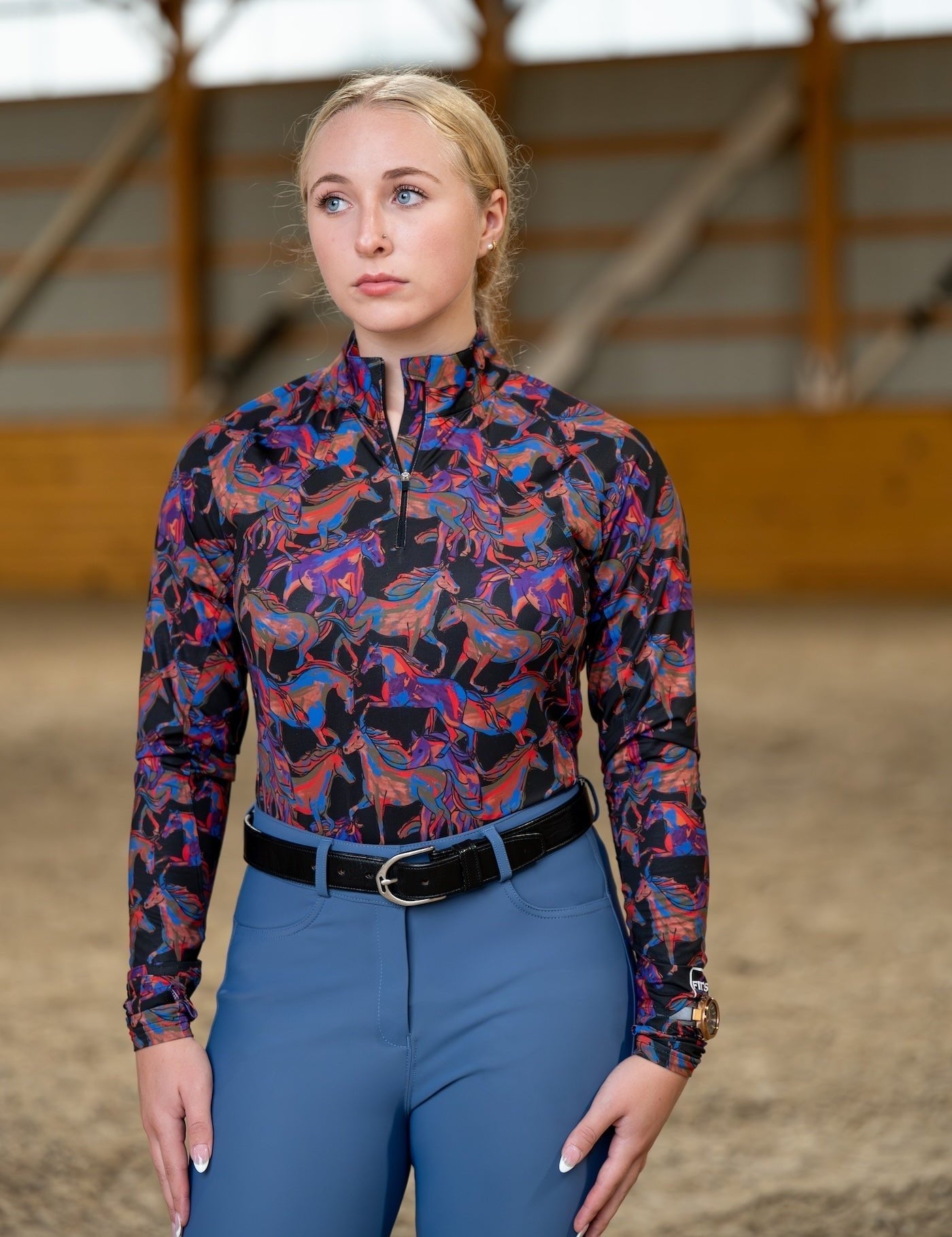 FITS Juniper 1/4 Zip Winter Long Sleeve - FITS Riding - Equiluxe Tack