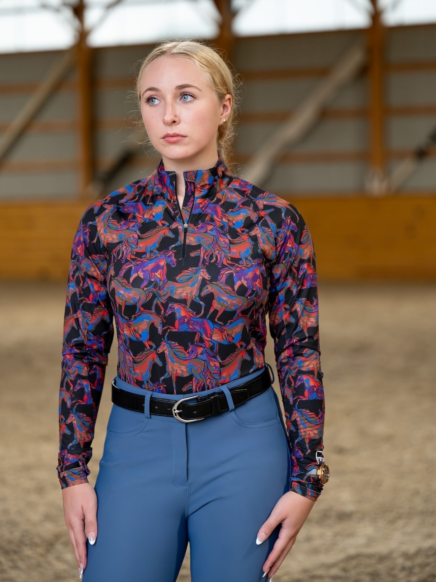FITS Juniper 1/4 Zip Winter Long Sleeve - FITS Riding - Equiluxe Tack