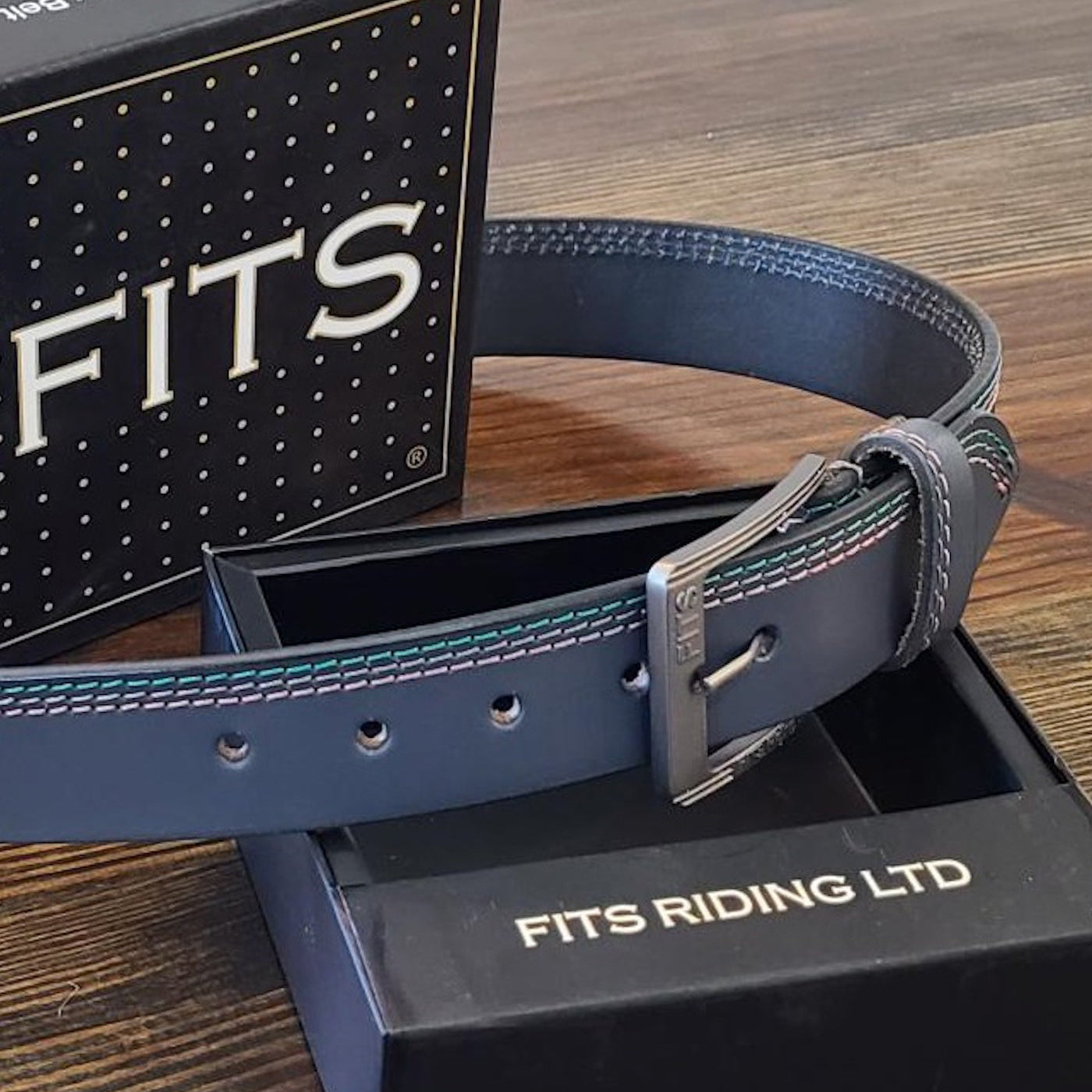 FITS Leather Belt - FITS Riding - Equiluxe Tack