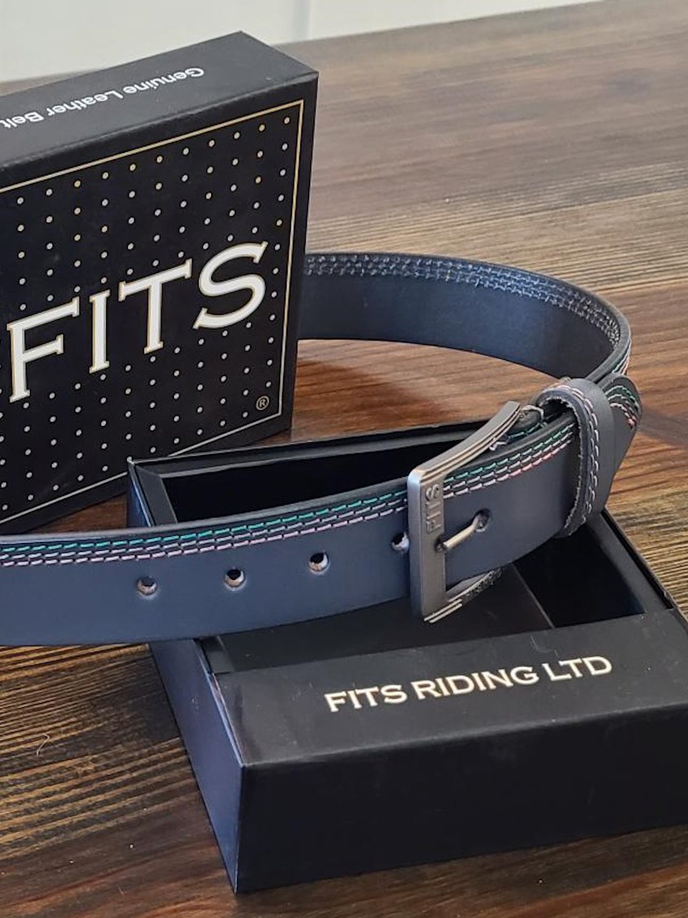 FITS Leather Belt - FITS Riding - Equiluxe Tack