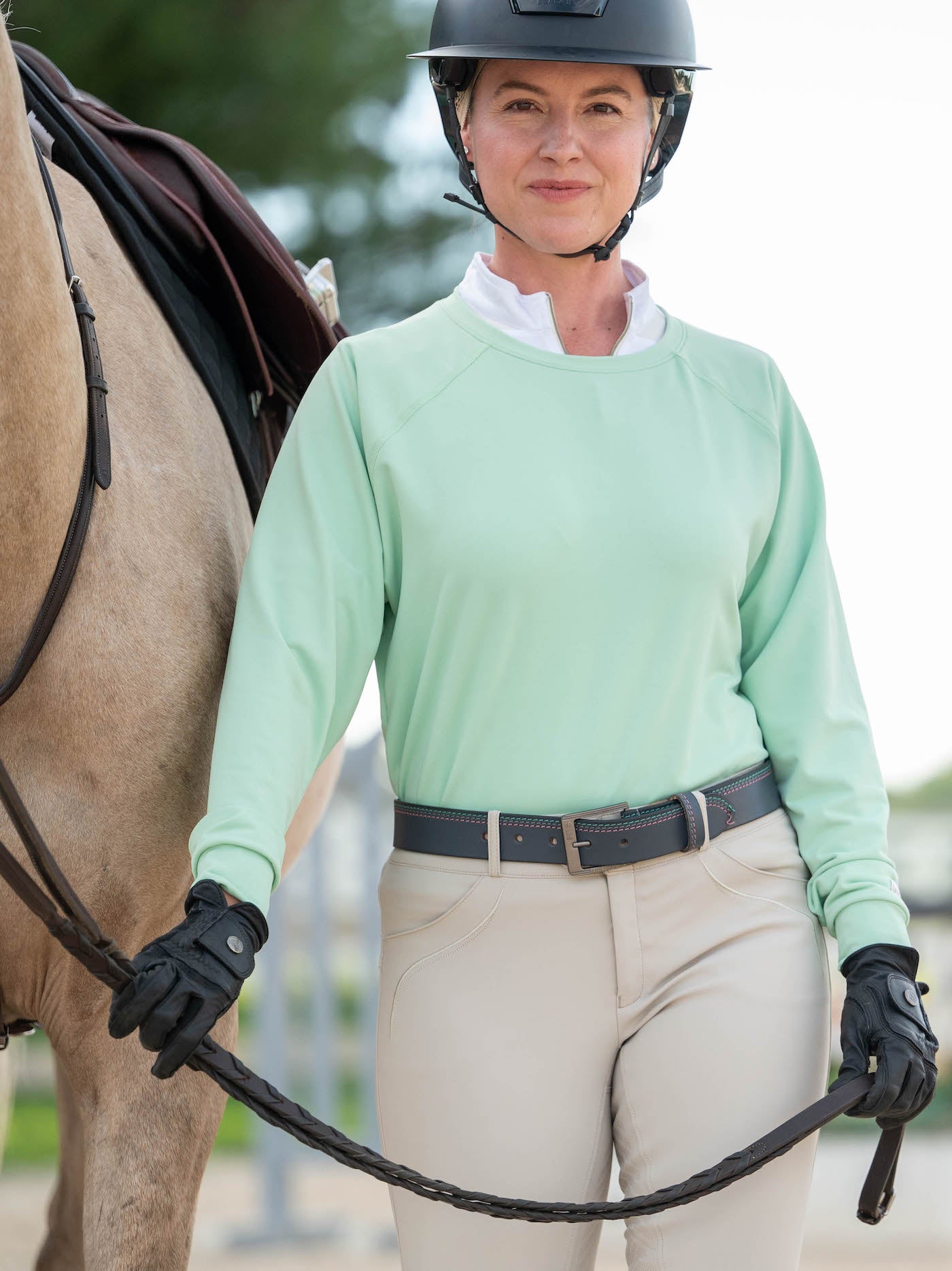 FITS Summer Crewneck Sweatshirt - FITS Riding - Equiluxe Tack