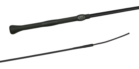 Fleck, Nylon Weave, Evo-Grip Dressage Whip- 47.5" - Equiluxe Tack