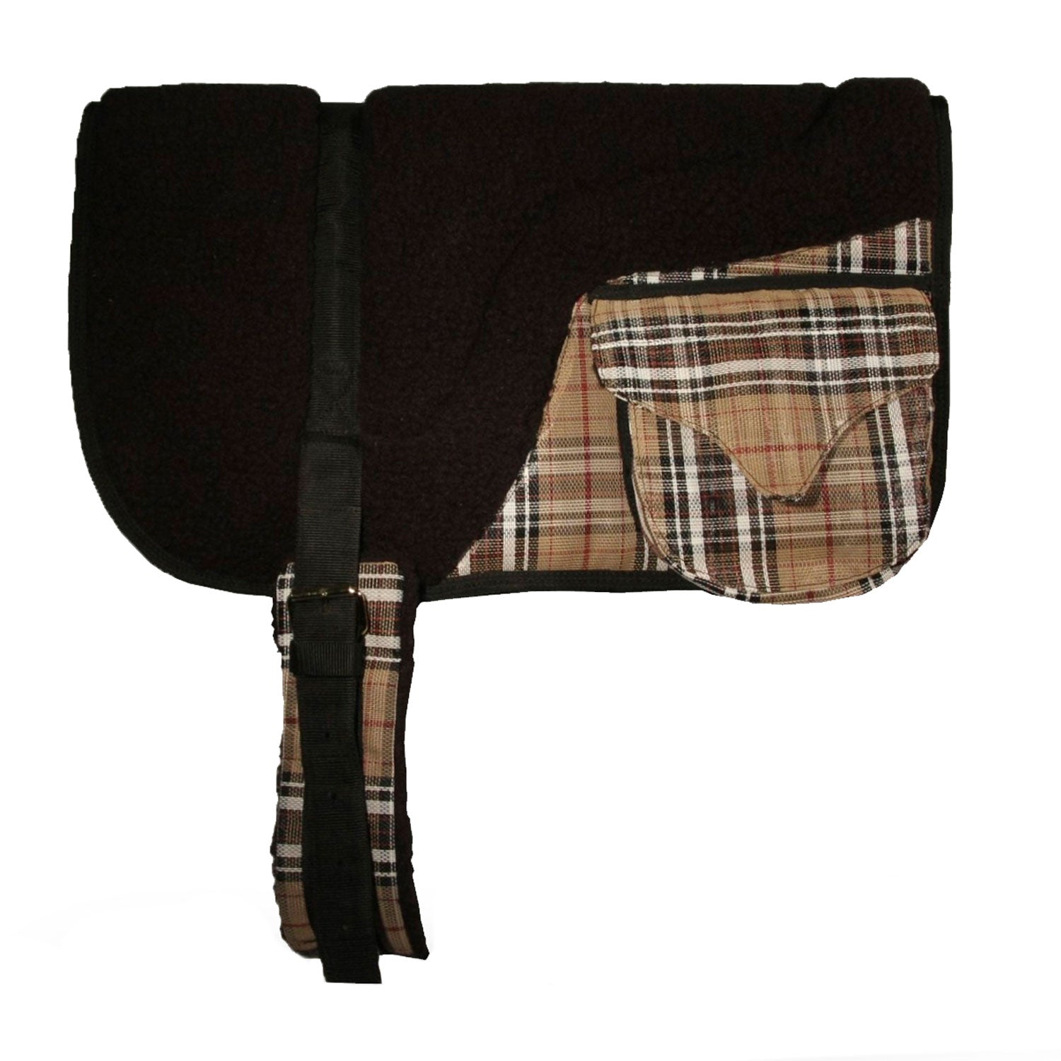 Fleece Bareback Pad w/ Pockets - Kensington Protective Products - Equiluxe Tack